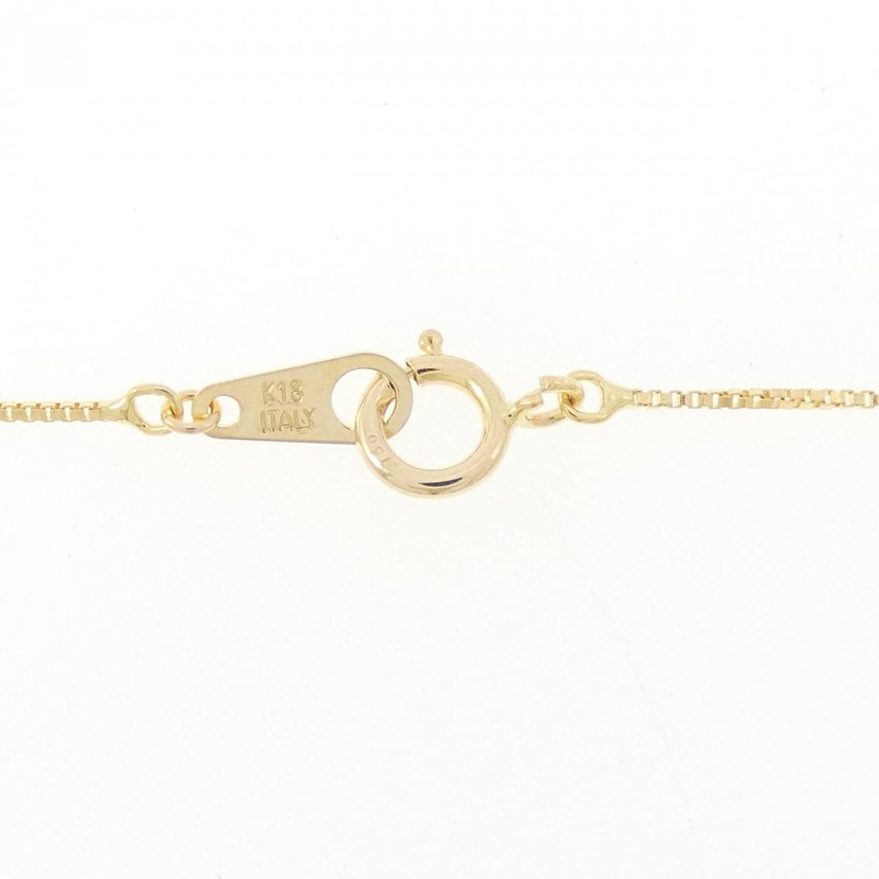 K18YG ダイヤモンド ネックレス 0.19CT