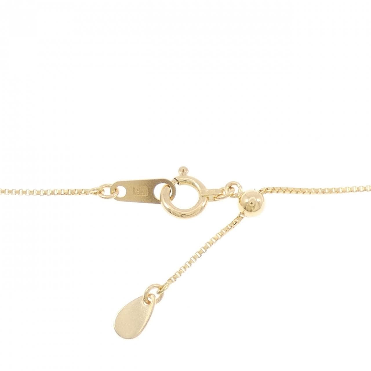 K18YG クロス ダイヤモンド ネックレス 0.50CT