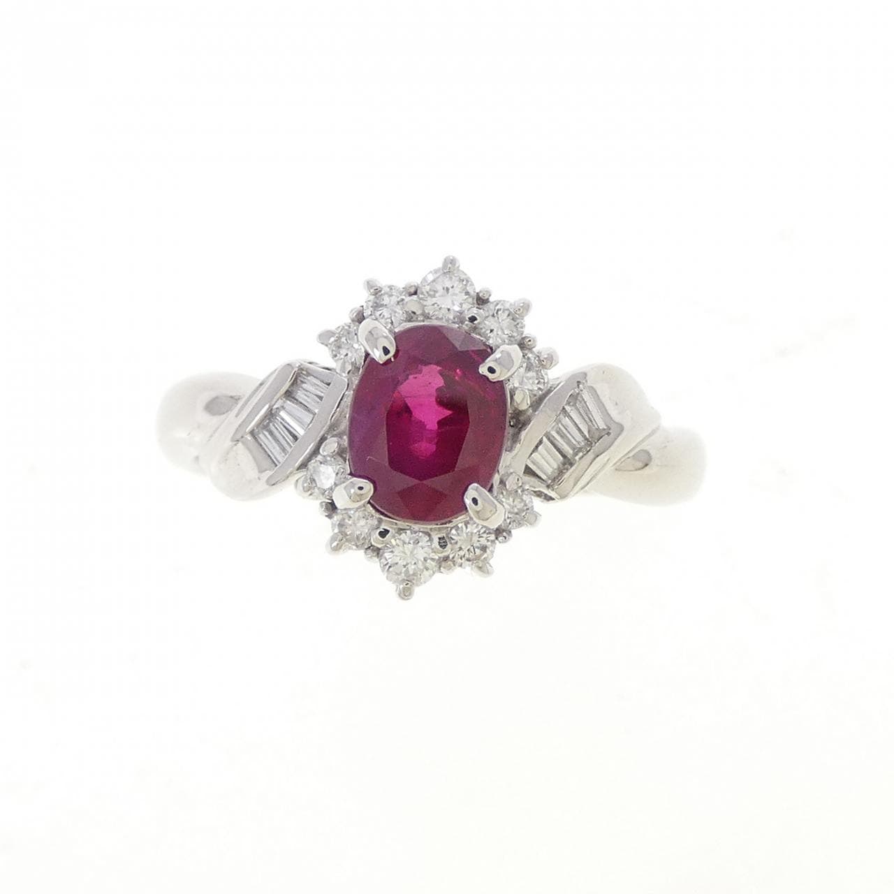 PT900 ルビー リング 1.06CT