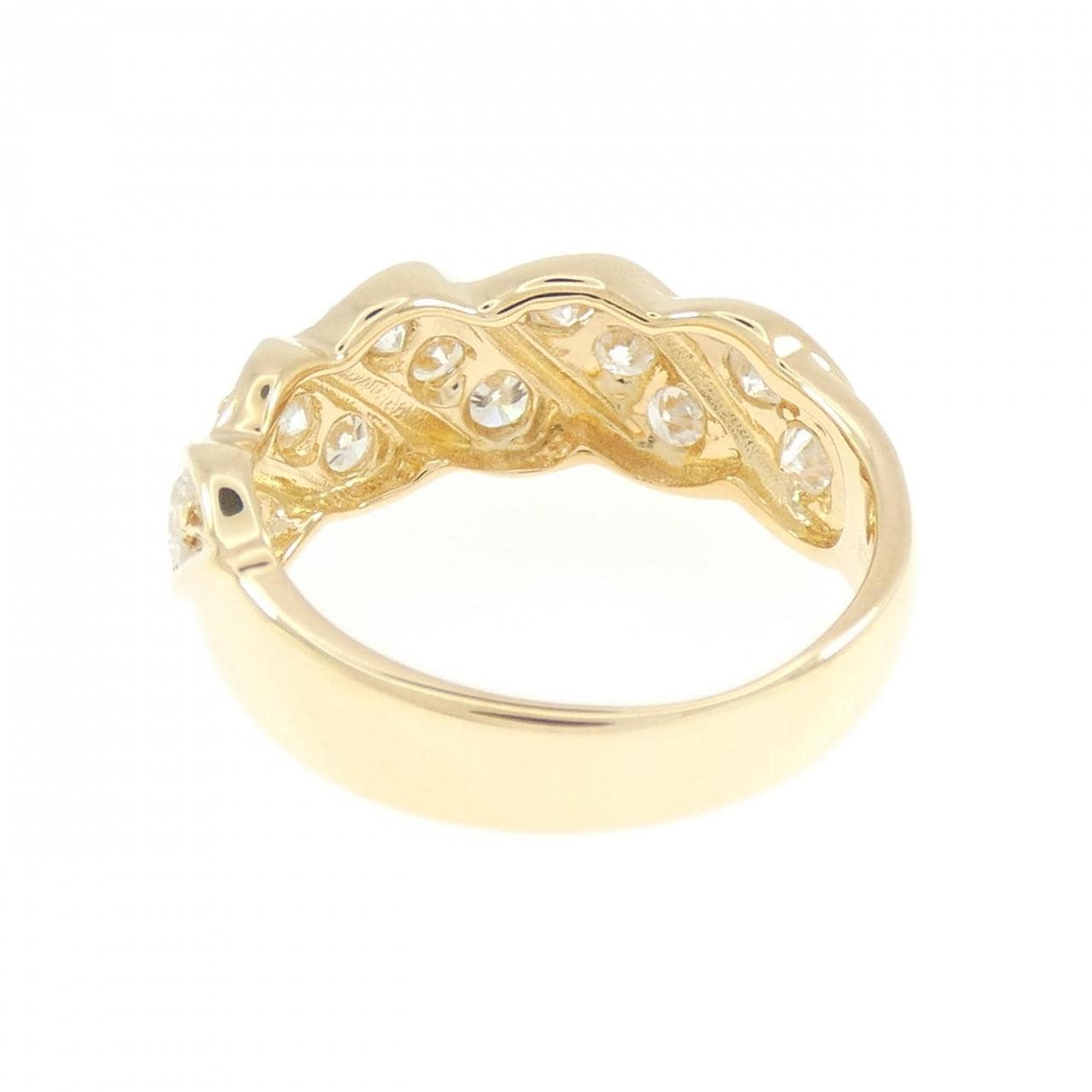 K18YG ダイヤモンド リング 1.00CT