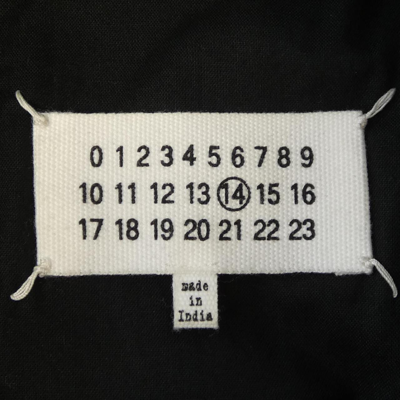 メゾンマルジェラ Maison Margiela ハの字 S50AM0489 レザーライダースジャケット