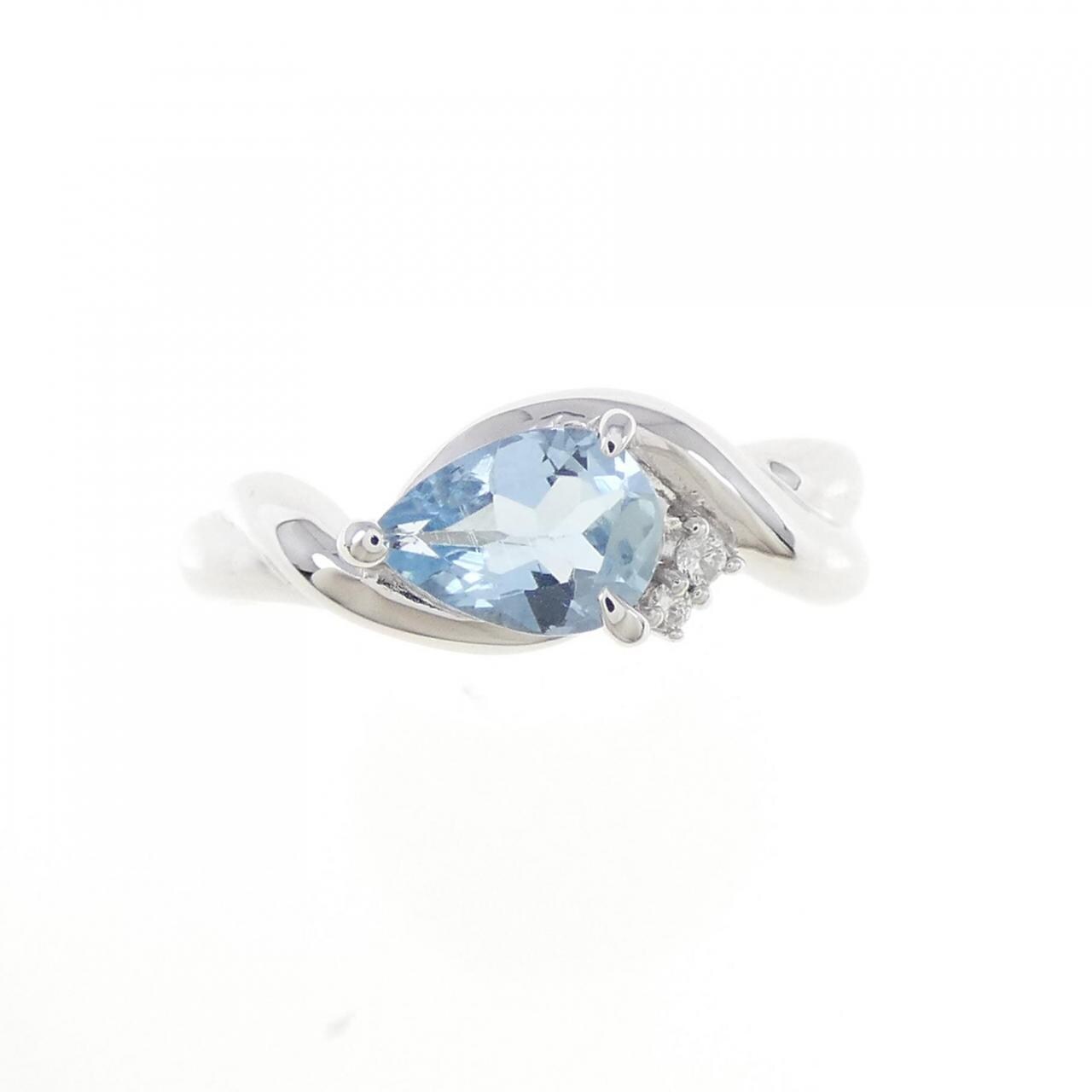 コメ兵｜K18WG アクアマリン リング 0.56CT｜ジュエリー｜リング