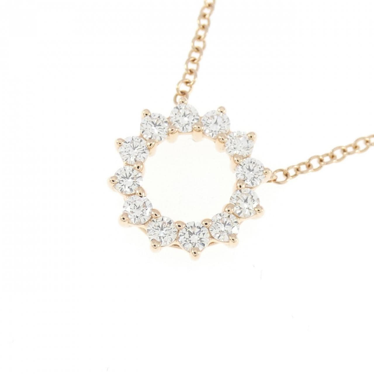 TIFFANY open circle mini necklace