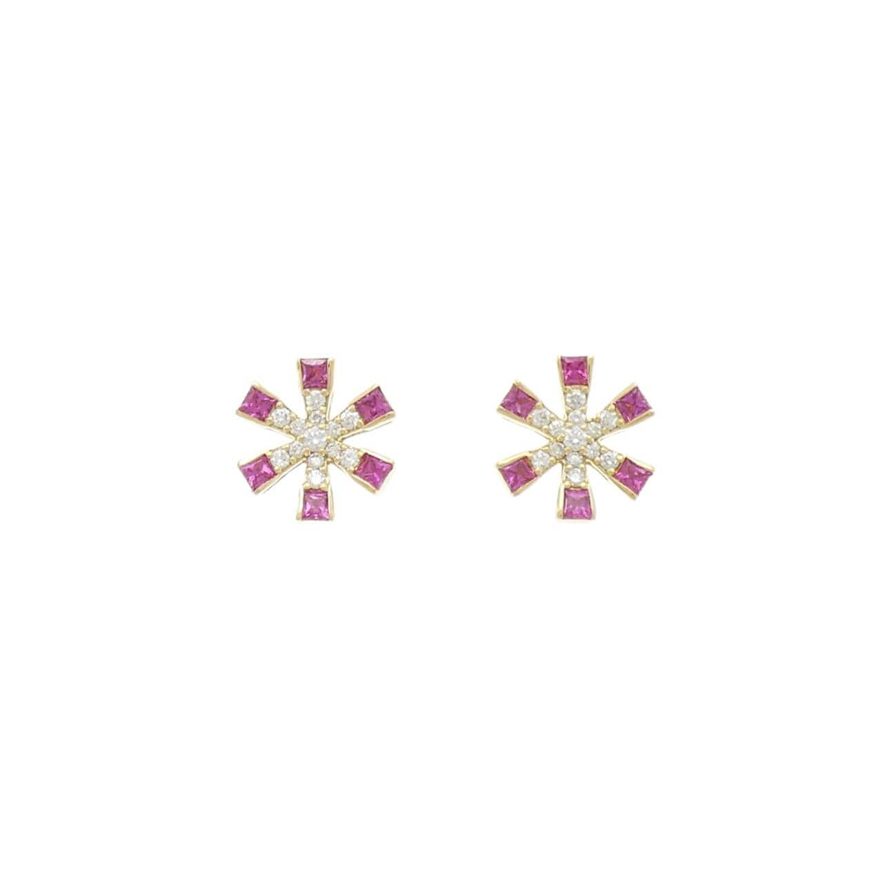 Junet Sapphire Earrings 0.88CT