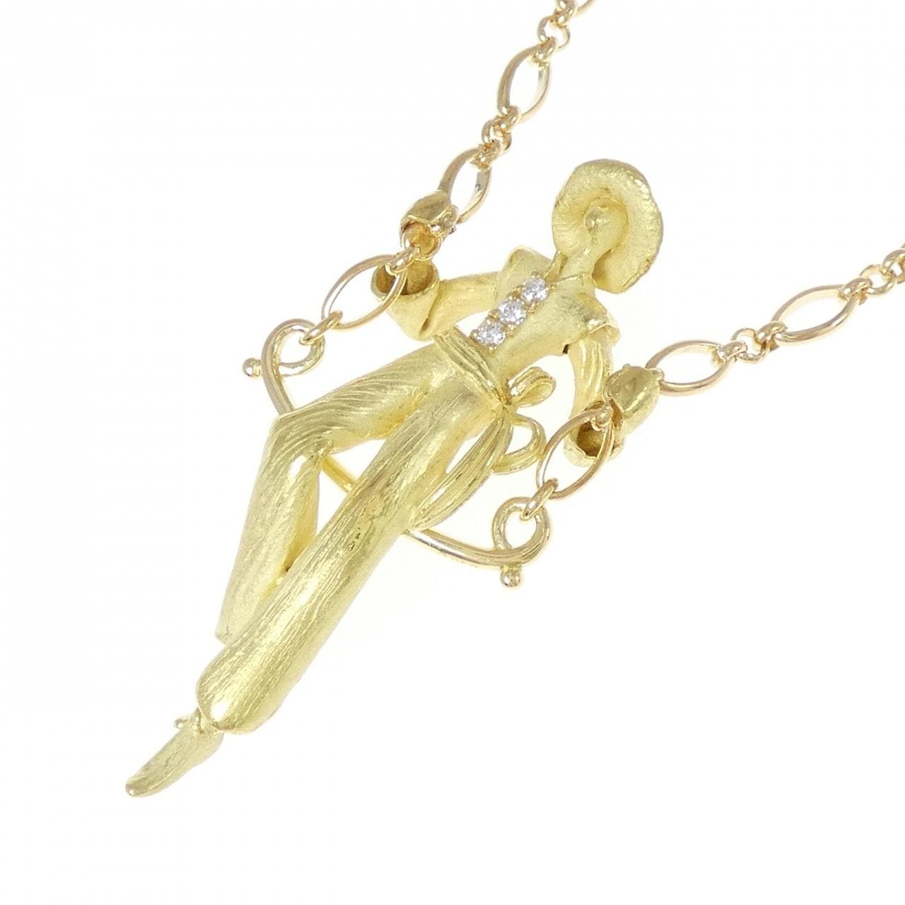 トモヤス ダイヤモンド ネックレス 0.05CT