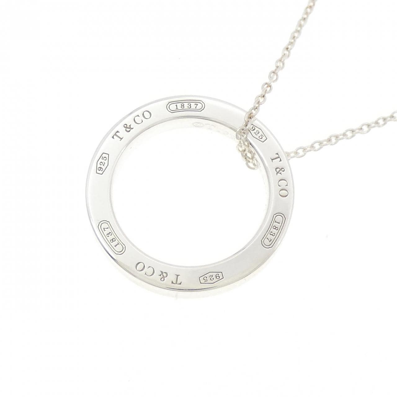 ティファニー 1837 サークル ミディアム ネックレス