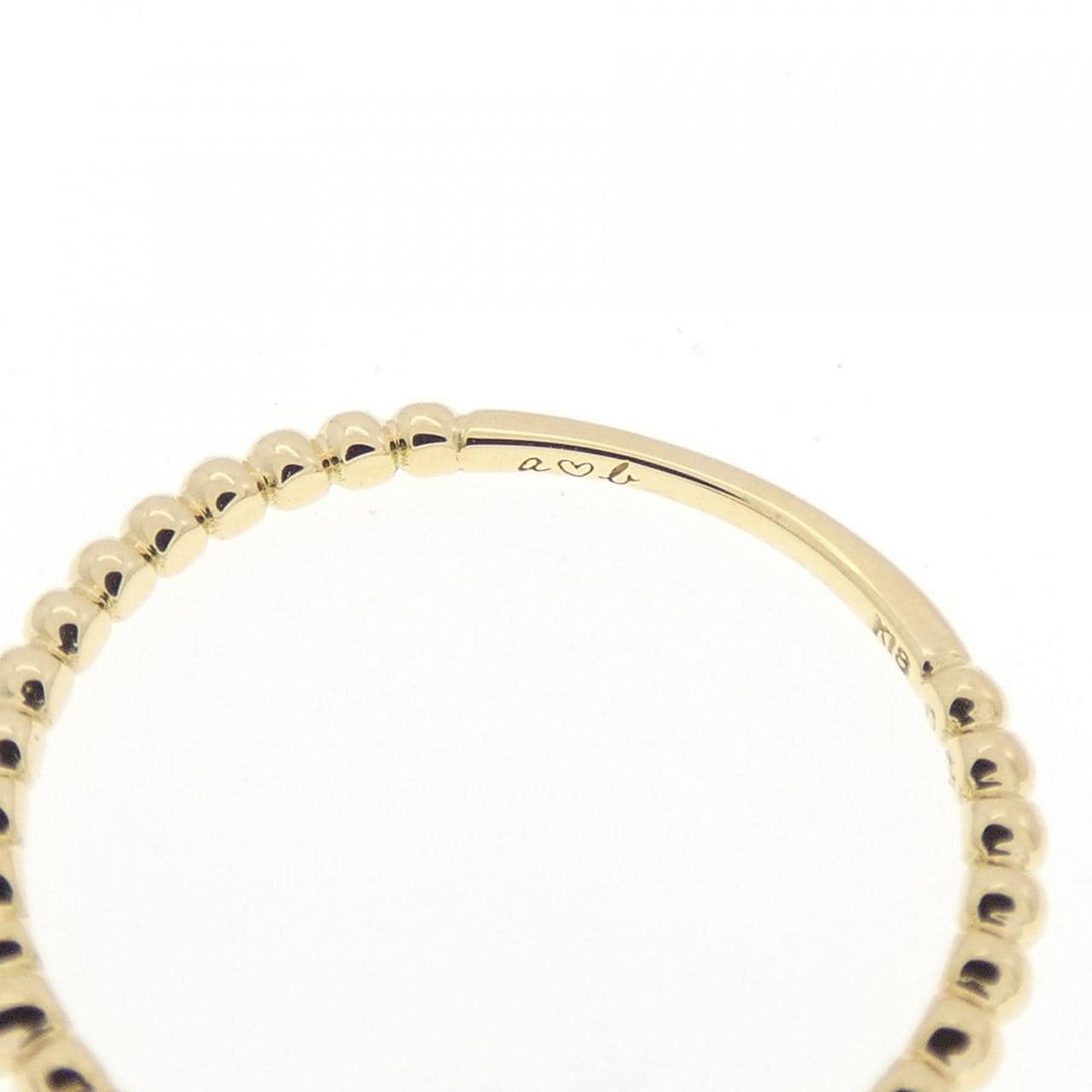 アーカー ミルリング 2012年X'mas限定 ピンキー リング 0.01CT