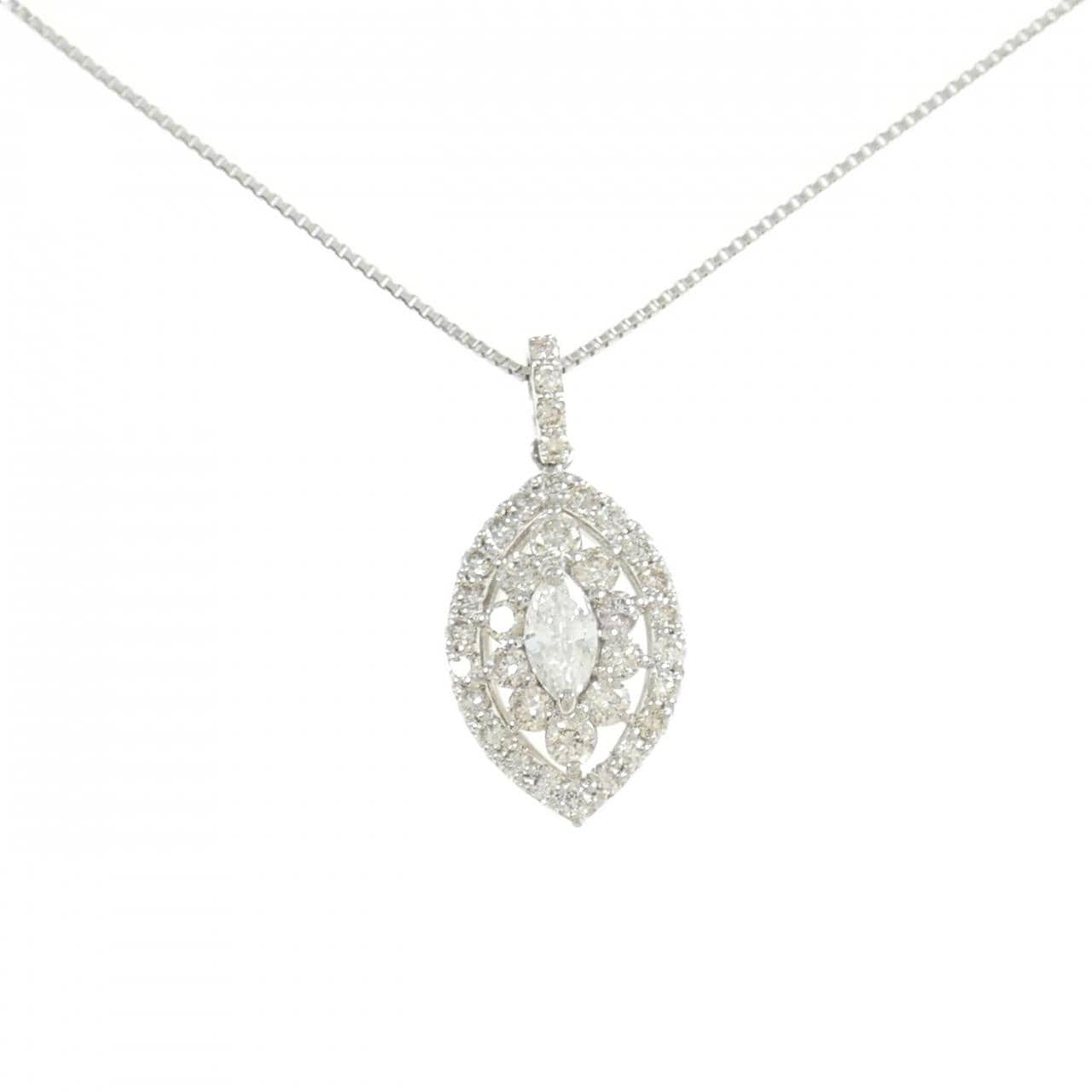 [BRAND NEW] PT Diamond Necklace 0.50CT