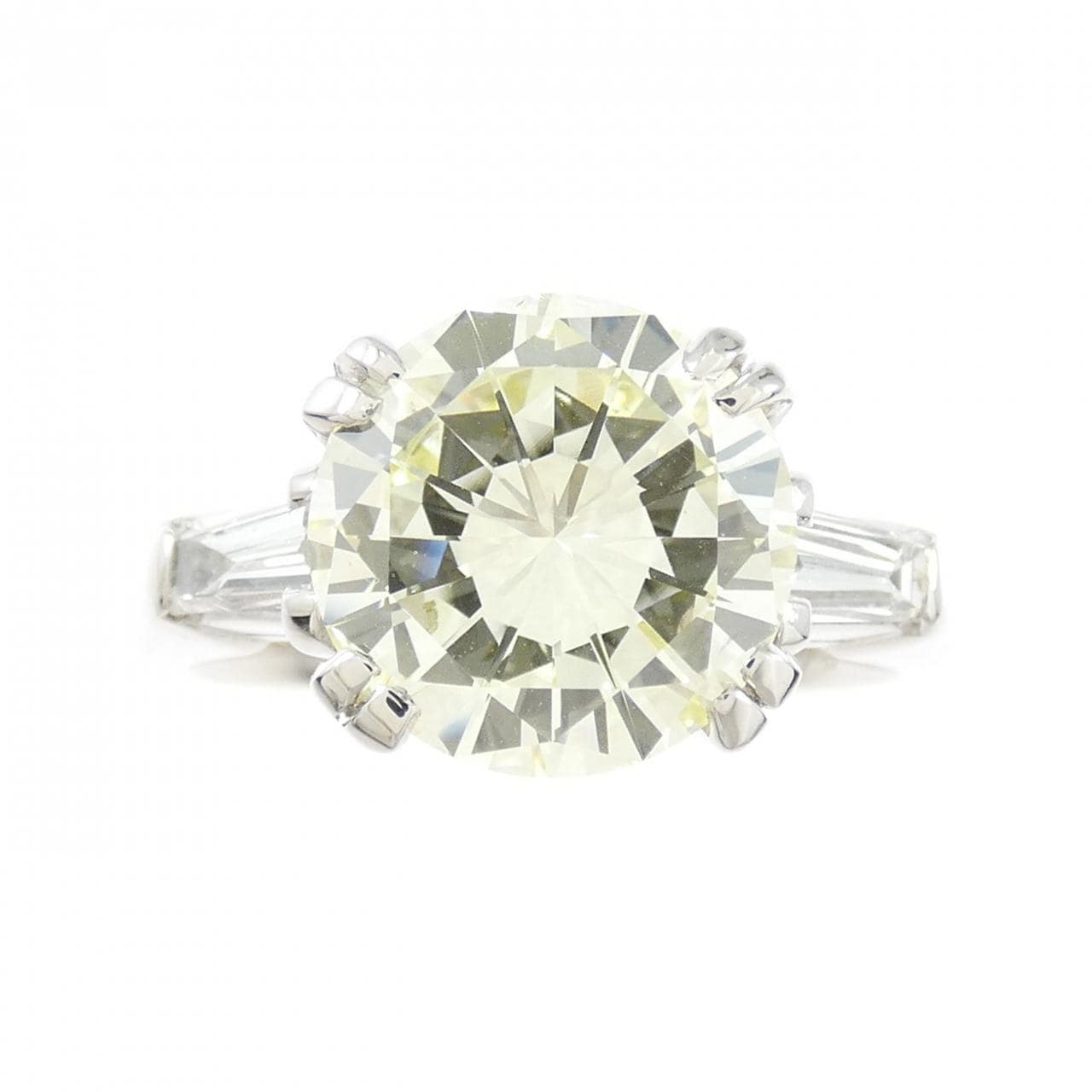 PT900 ダイヤモンド リング 3.027CT VLY VS2 Fair