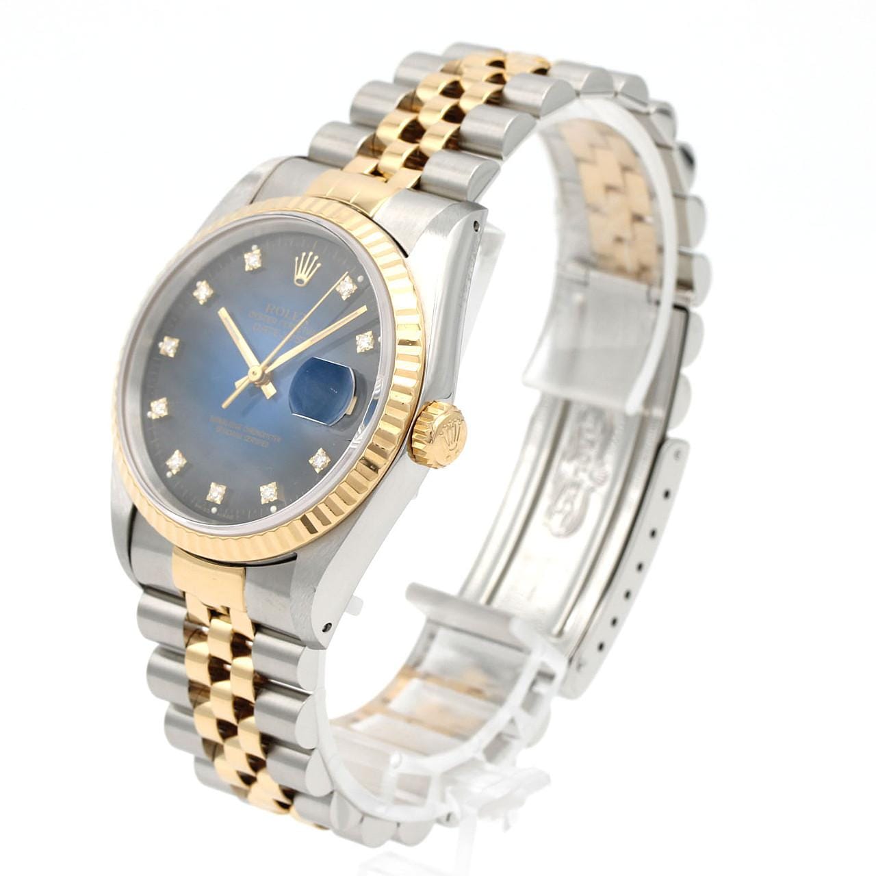 ロレックス デイトジャスト 16233G. SSxYG 自動巻 X番