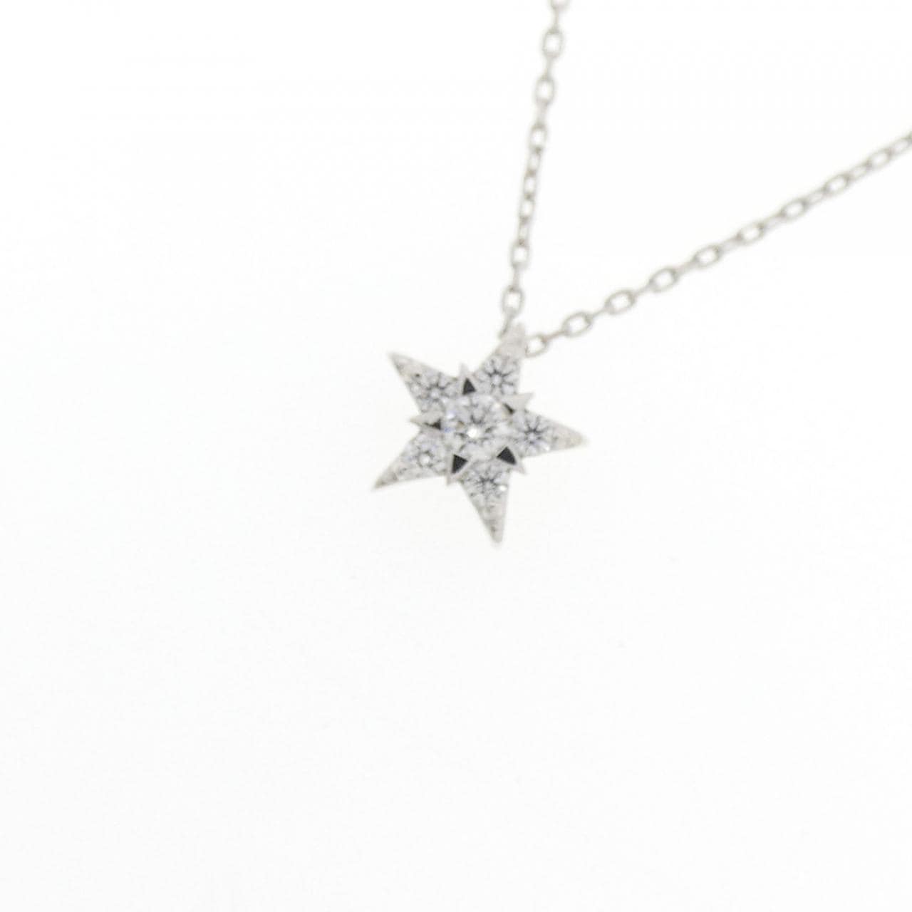 スタージュエリー スター ダイヤモンド ネックレス 0.06CT
