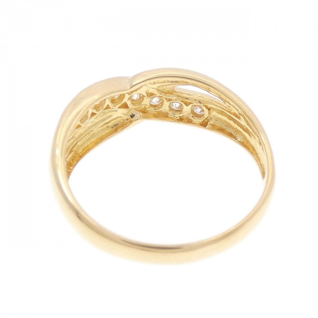 K18YG ダイヤモンド リング 0.30CT