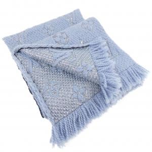 ルイヴィトン LOUIS VUITTON エシャルプ ロゴマニアシャイン M71166 MUFFLER