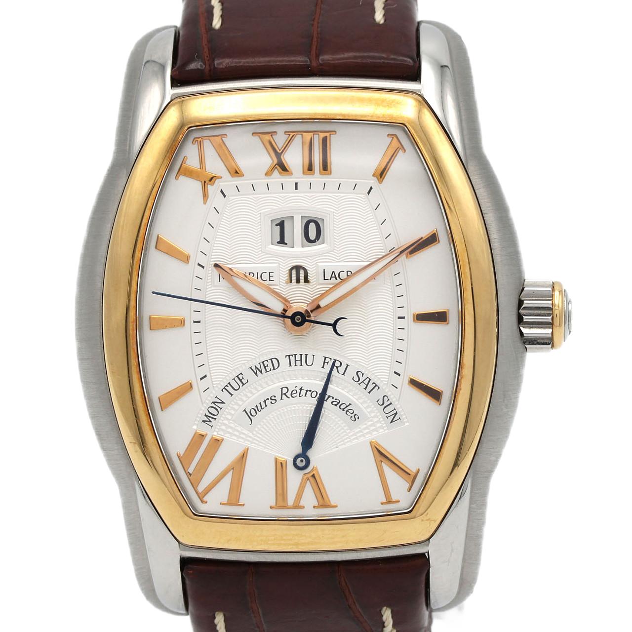 【ノーメンテナンス還元価格】モーリス･ラクロア マスターピースジュールレトログラード　 MP6119 SSxYG 自動巻