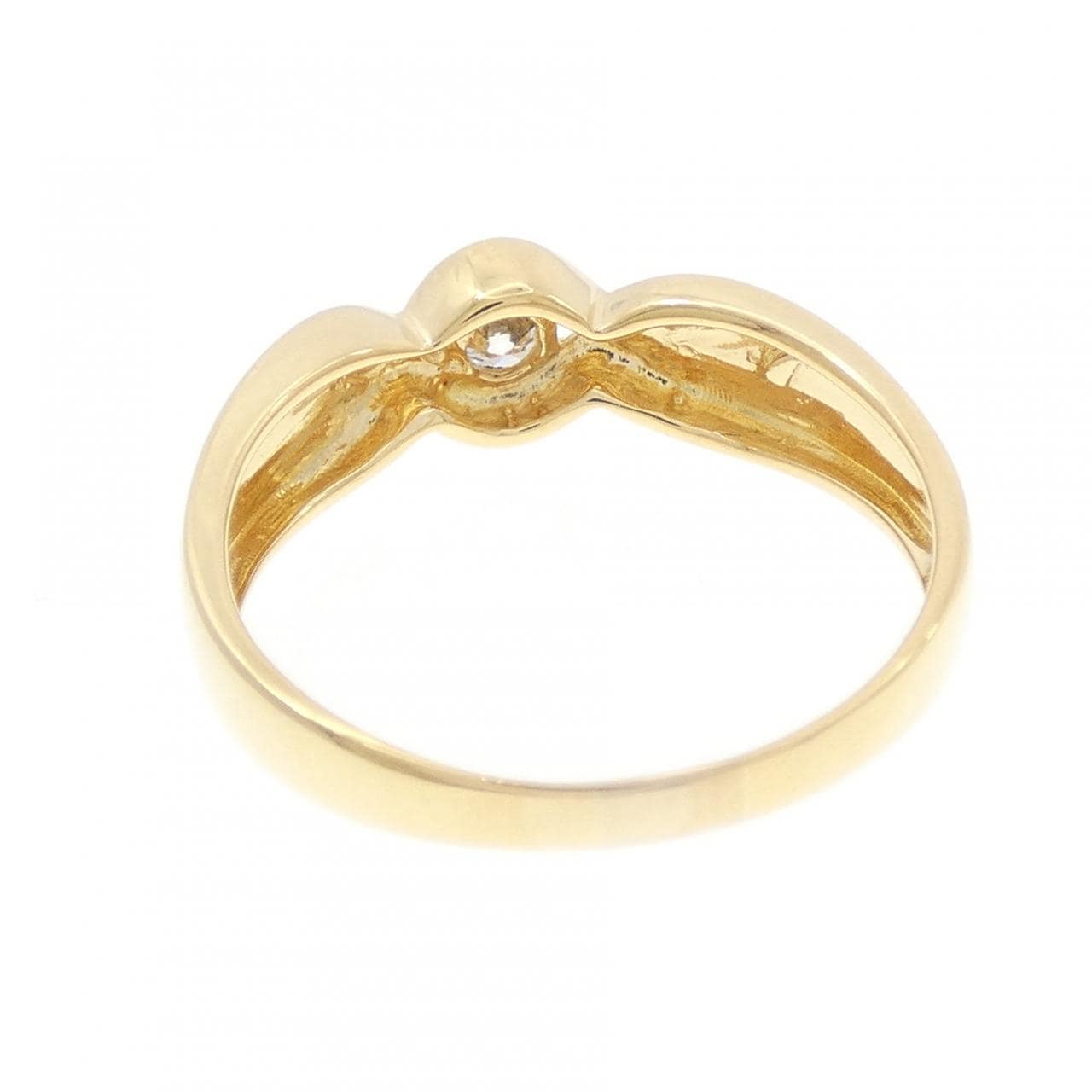 K18YG ダイヤモンド リング 0.20CT