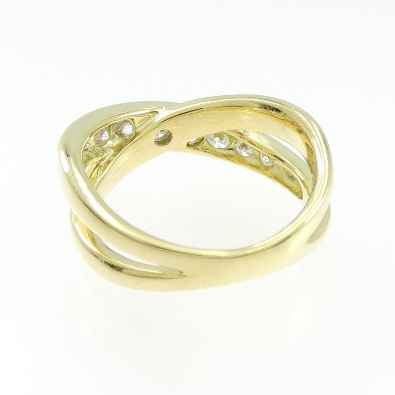 K18YG ダイヤモンド リング 0.71CT
