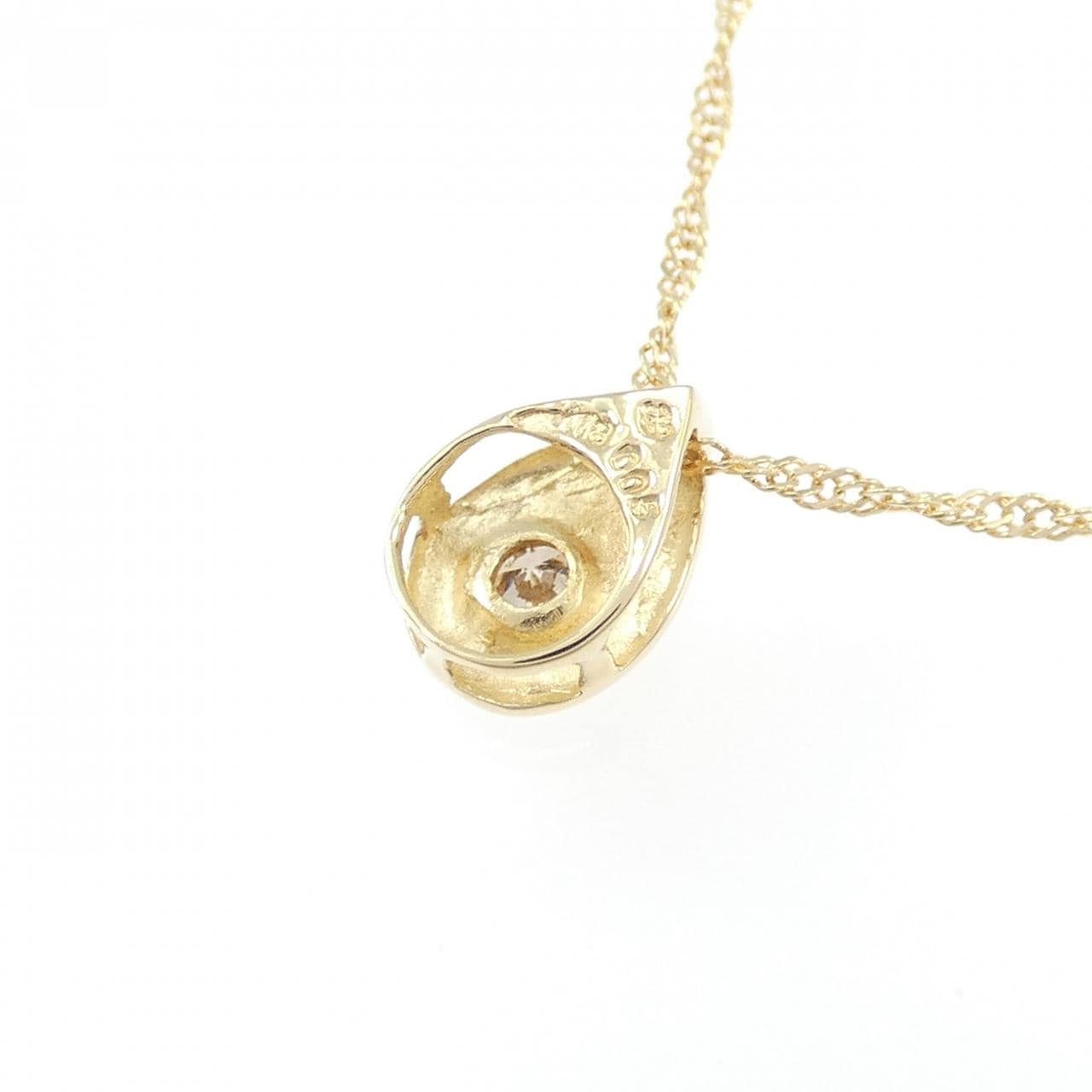 K18YG ダイヤモンド ネックレス 0.05CT
