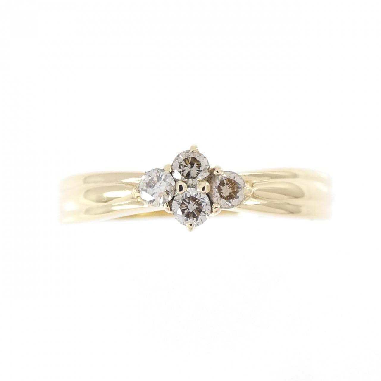 K18YG ダイヤモンド リング 0.20CT