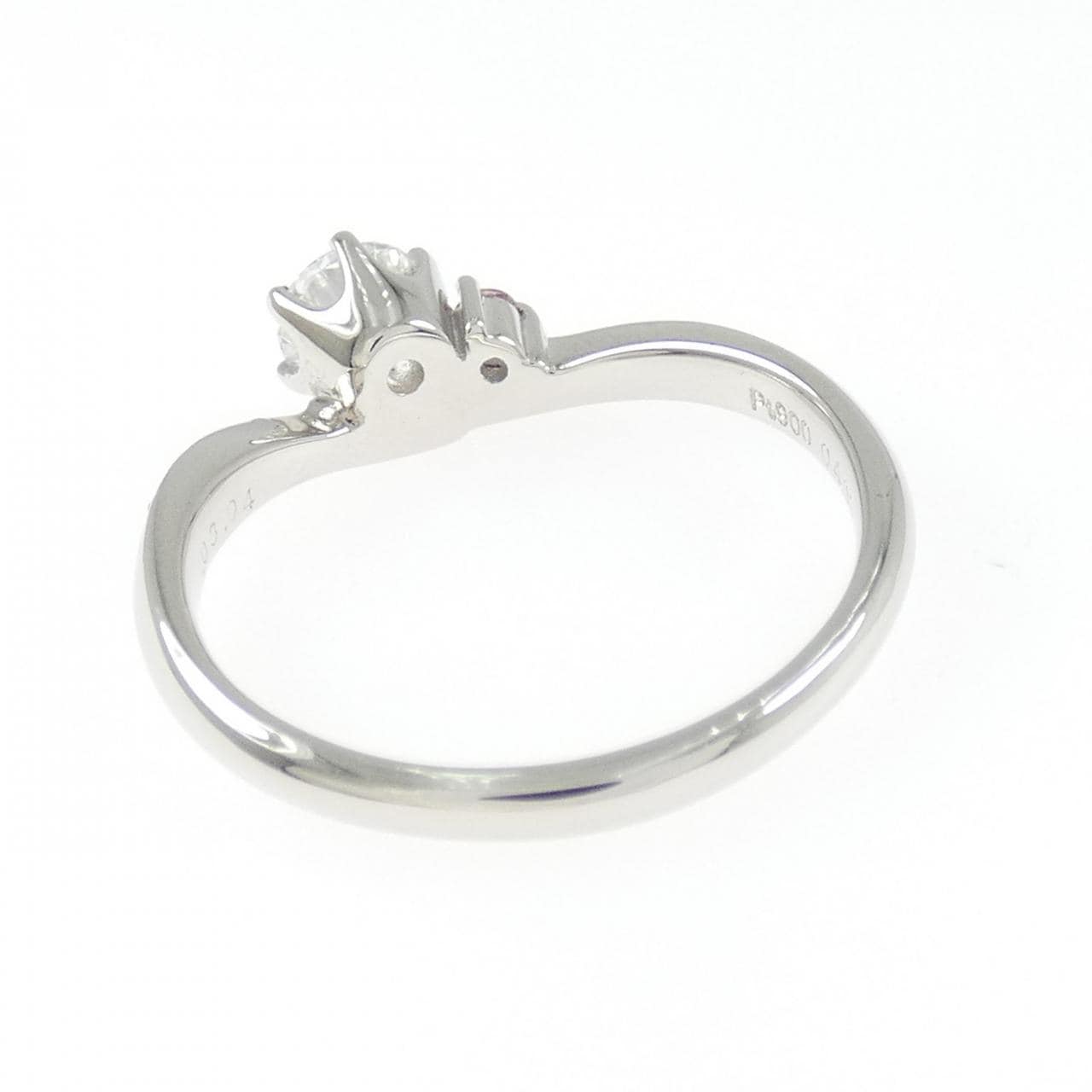 PT900 ダイヤモンド リング 0.408CT E VS2 3EXT