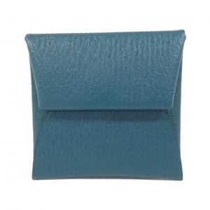 エルメス バスティア コインケース 水色 小物入れ プレゼント ギフト