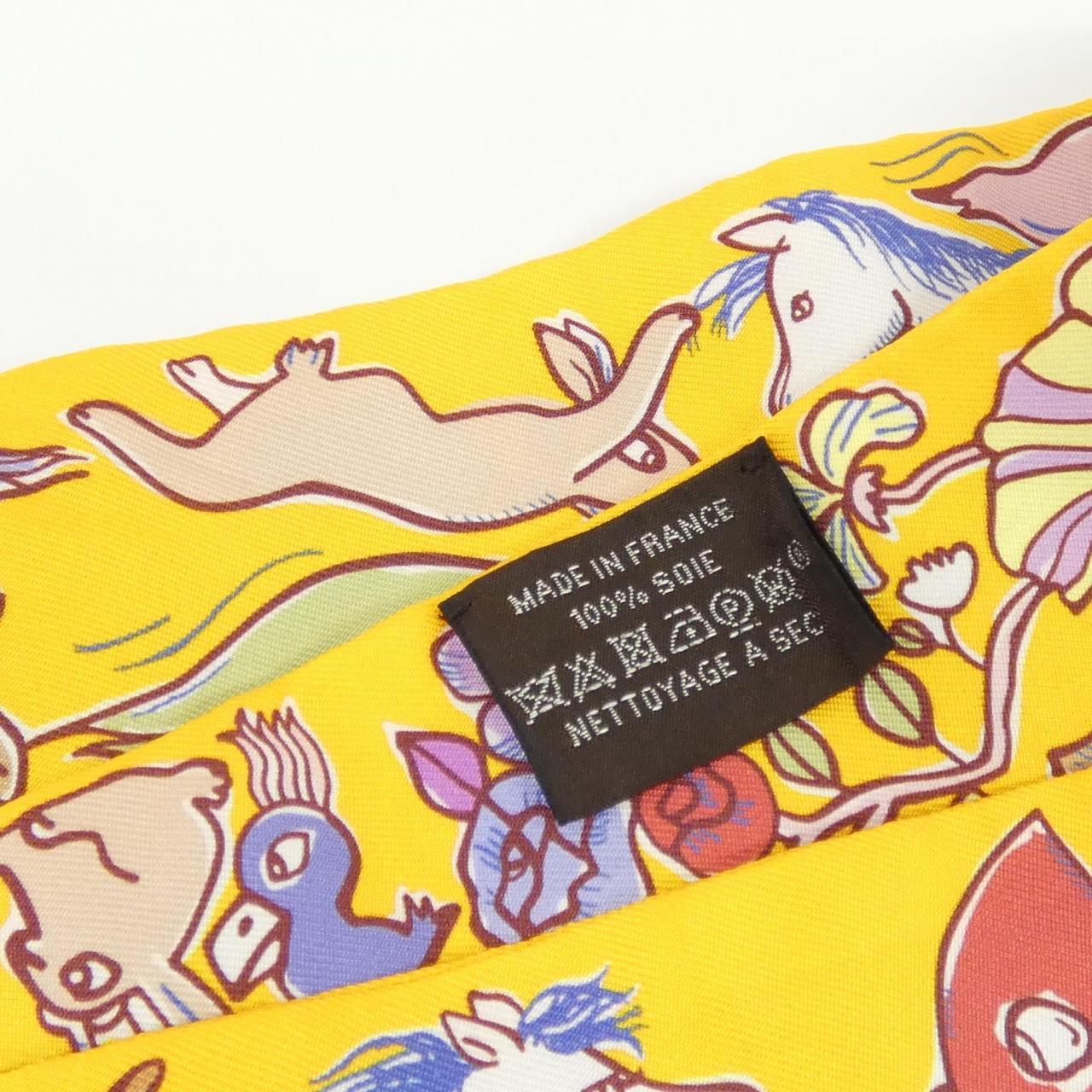 エルメス MILLE ET UN LAPINS ツイリー 064007S スカーフ