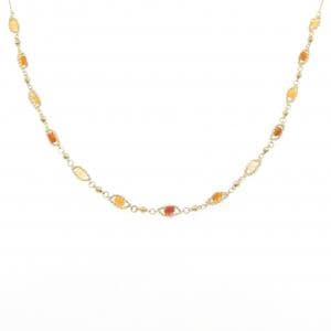 K18YG オパール ネックレス