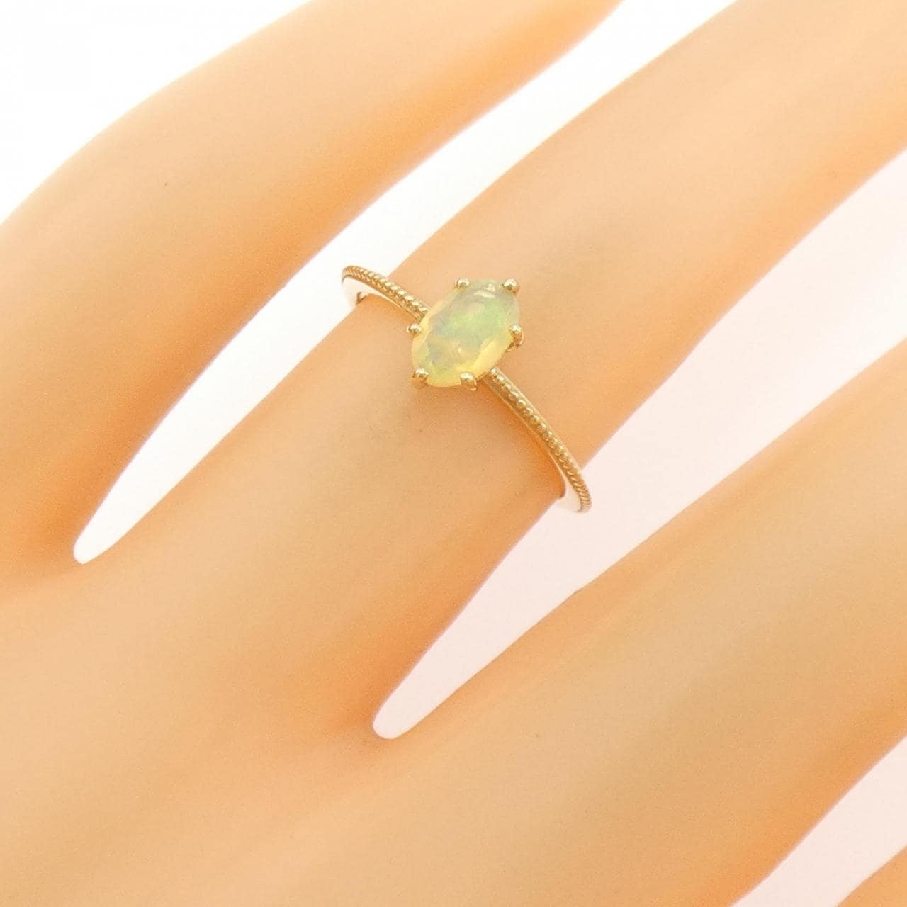 シエナ ロゼ オパール リング