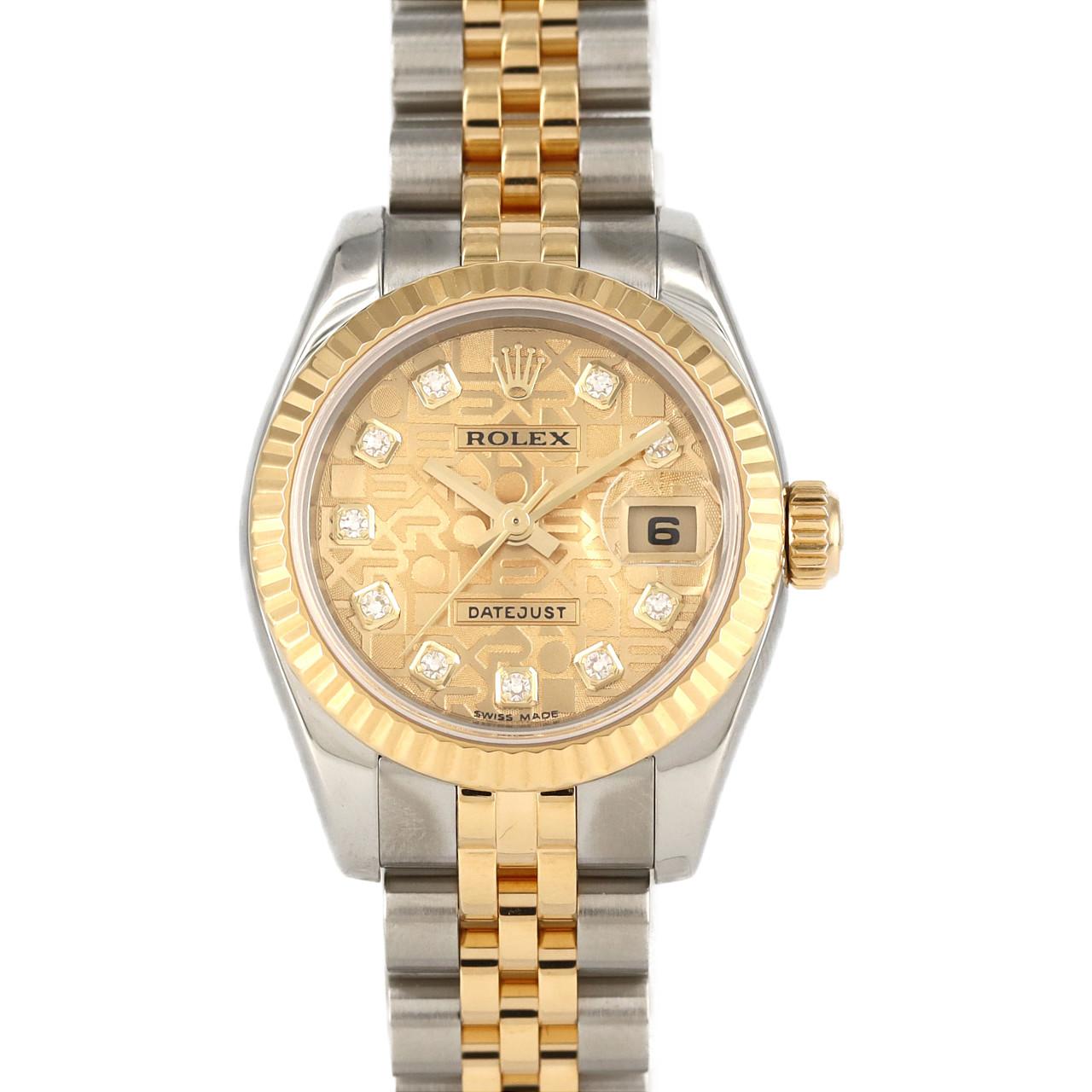 ROLEX Datejust 179173G SSxYG Automatic D number