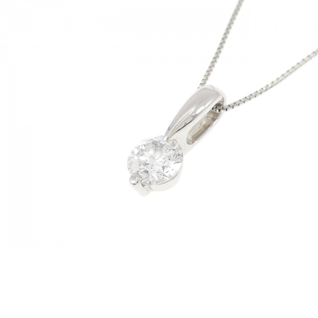PT900/PT850 ダイヤモンド ネックレス 0.606CT