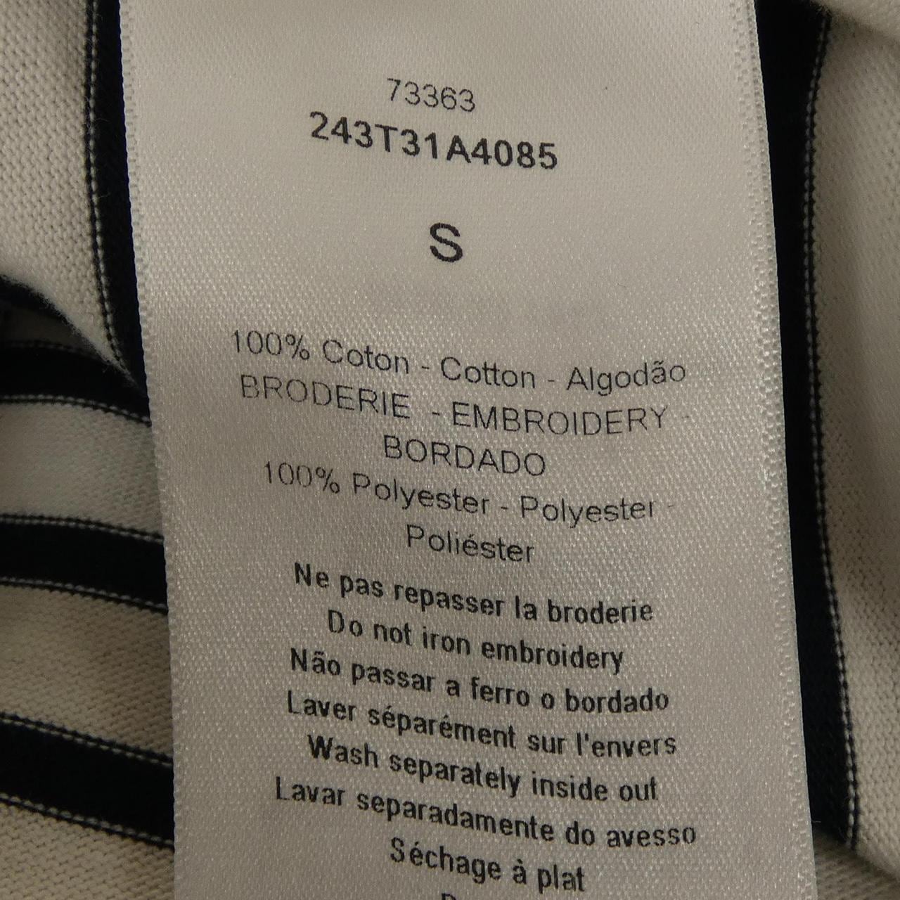 クリスチャンディオール CHRISTIAN DIOR DIORIVIERA 243T31A4085 Tシャツ