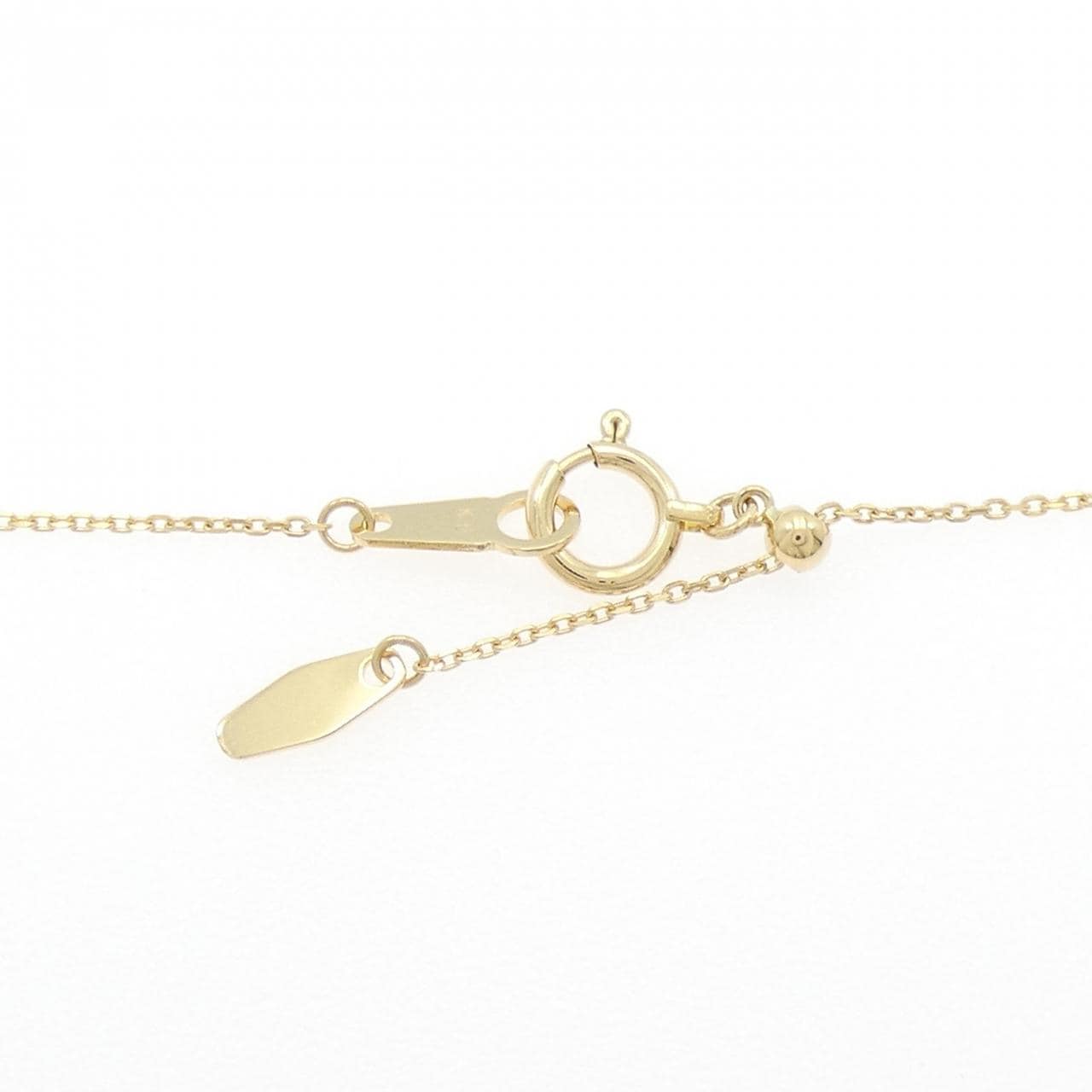 K18YG ダイヤモンド ネックレス 0.34CT