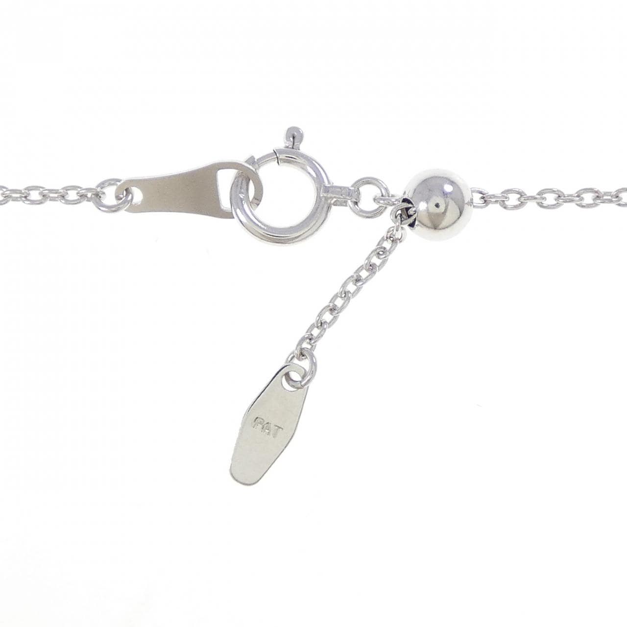 K18WG チェーン ネックレス