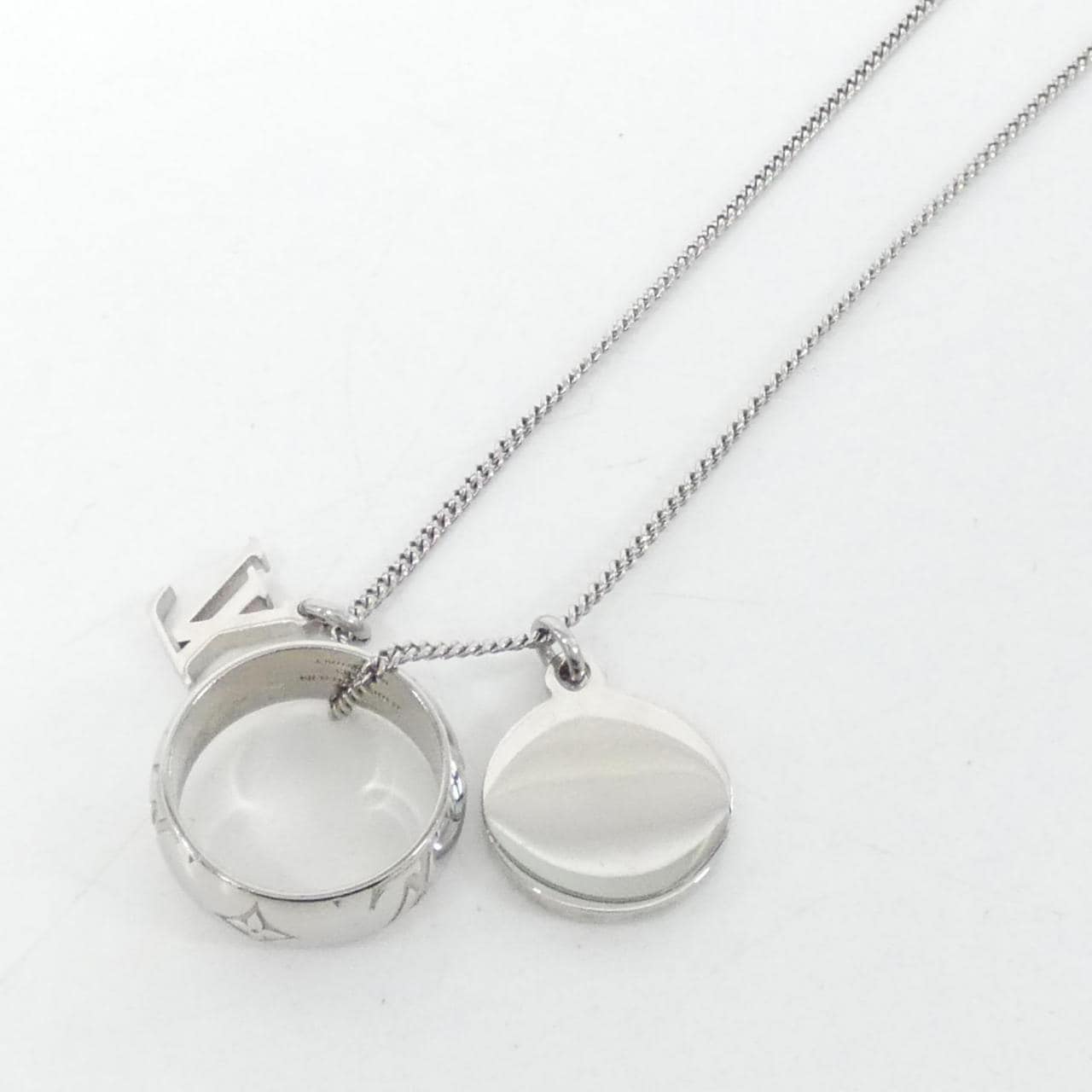 ルイヴィトン リングネックレス モノグラム M M62485 ネックレス