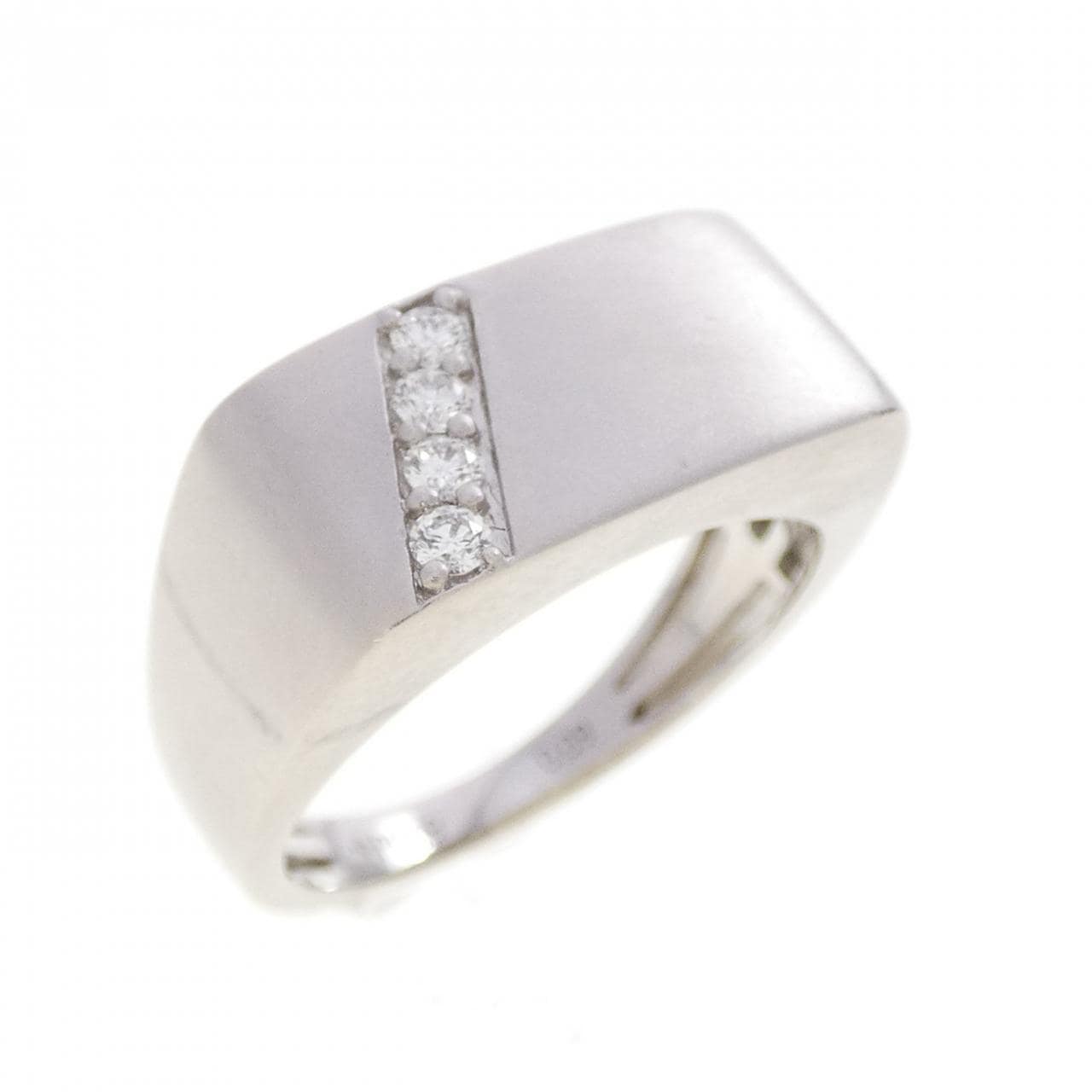 ジーエスティービー ダイヤモンド リング 0.09CT