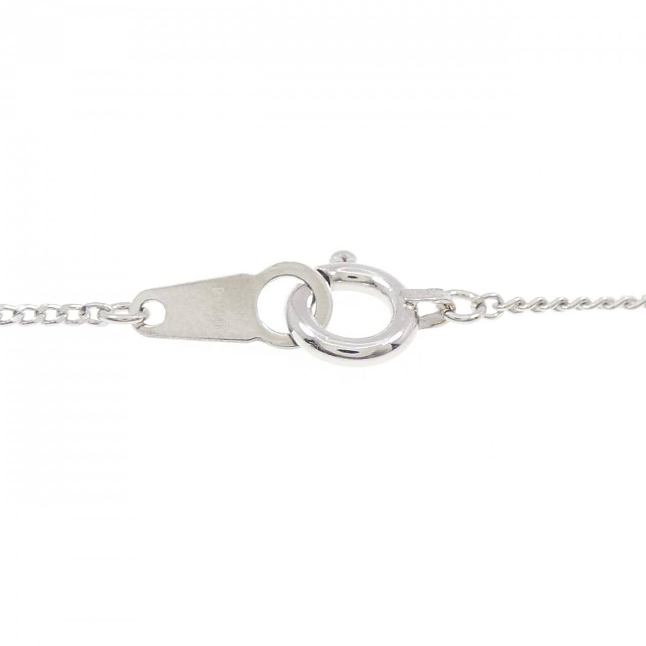 PT900/PT850 ルビー ネックレス 0.33CT