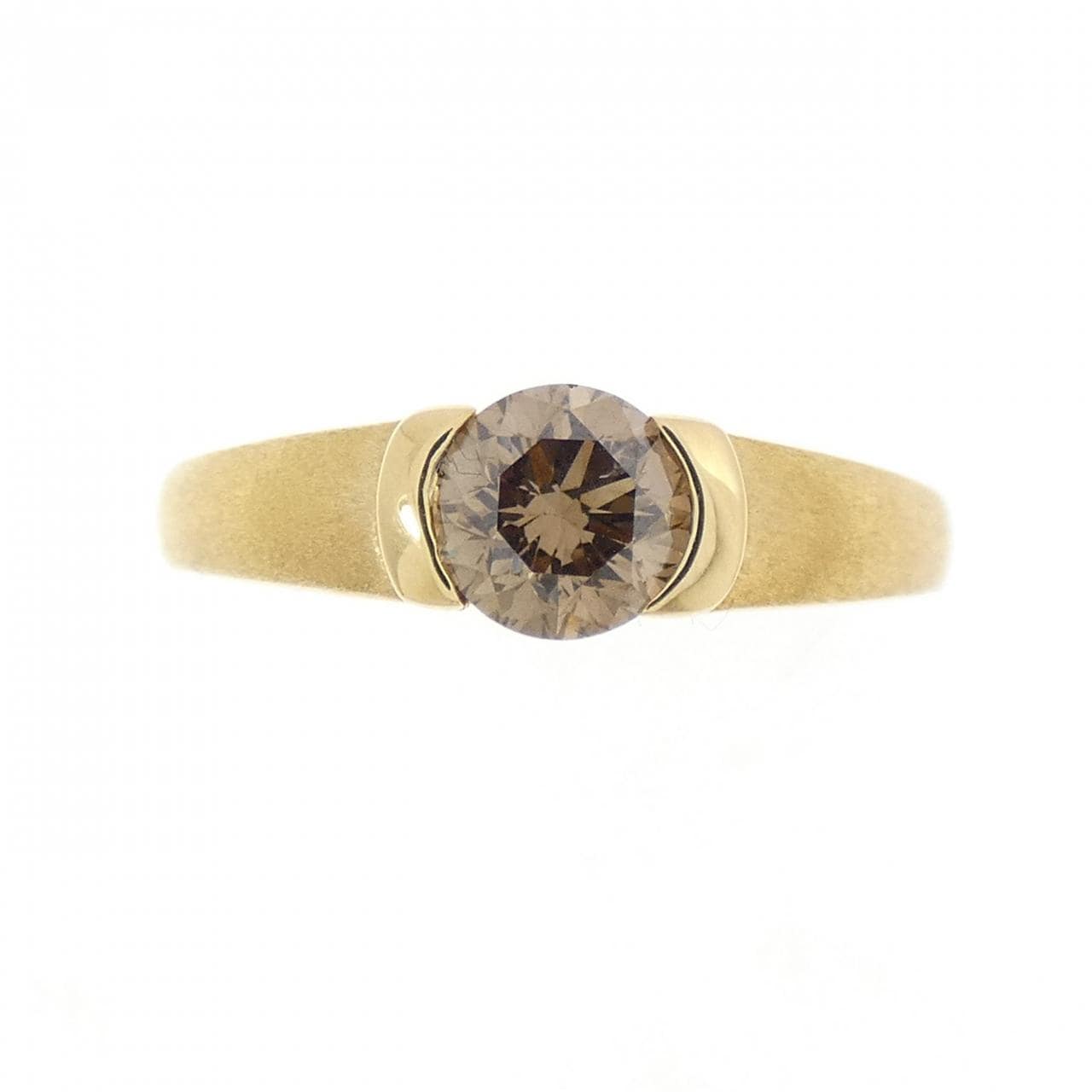 K18YG ダイヤモンド リング 0.70CT