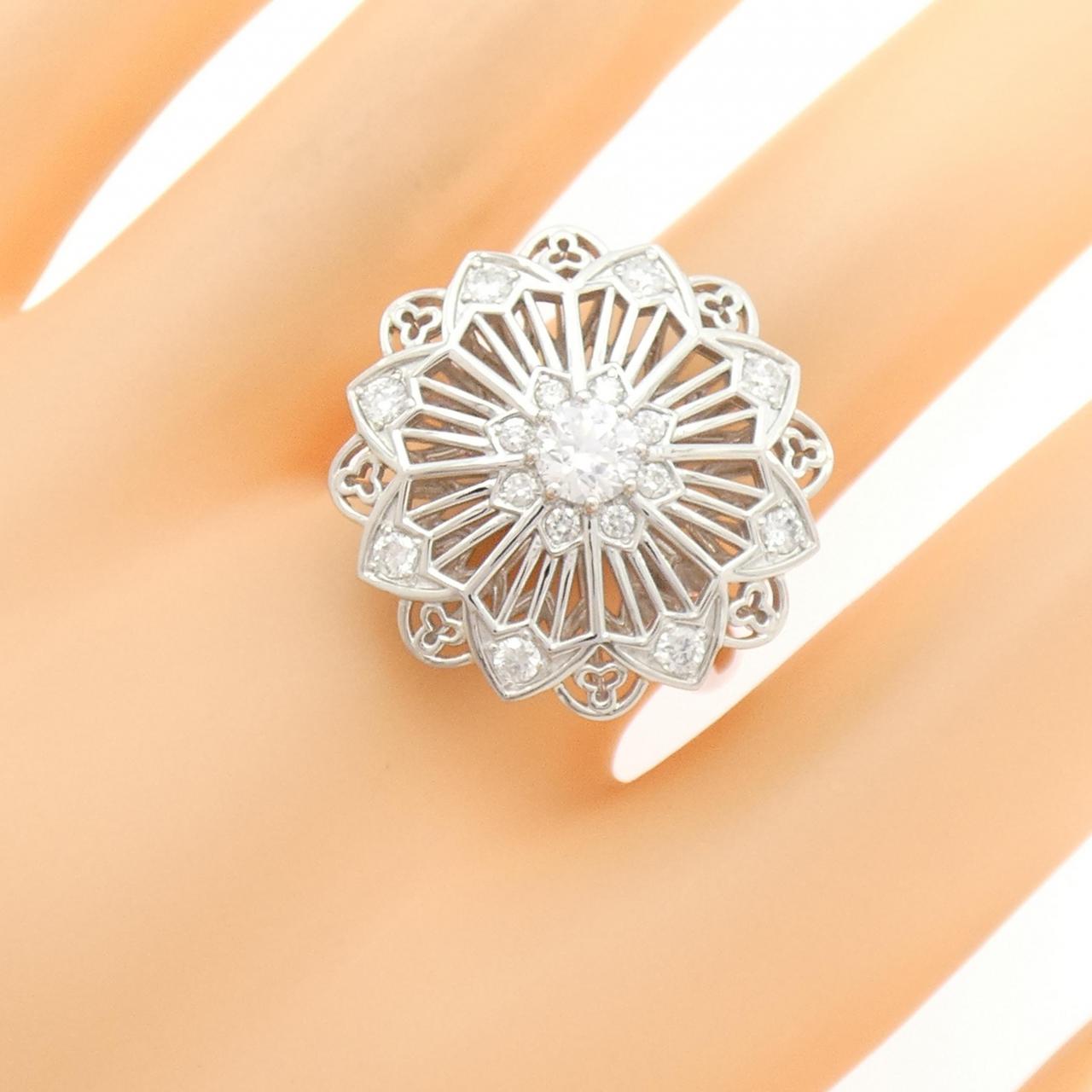 PT950 ダイヤモンド リング 0.33CT