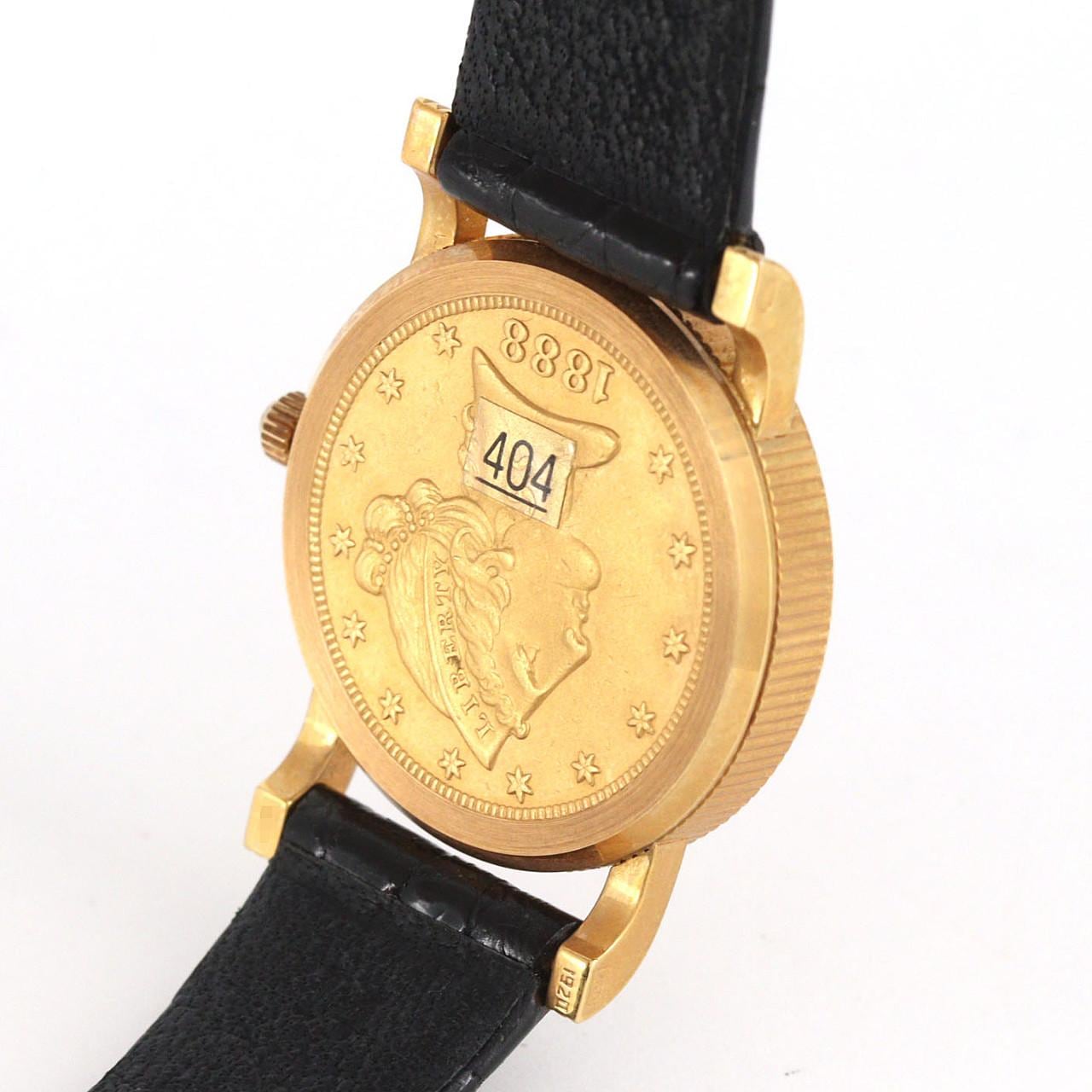 【ノーメンテナンス還元価格】HEIWADO&CO コインウォッチ YG 90000887 YG クォーツ