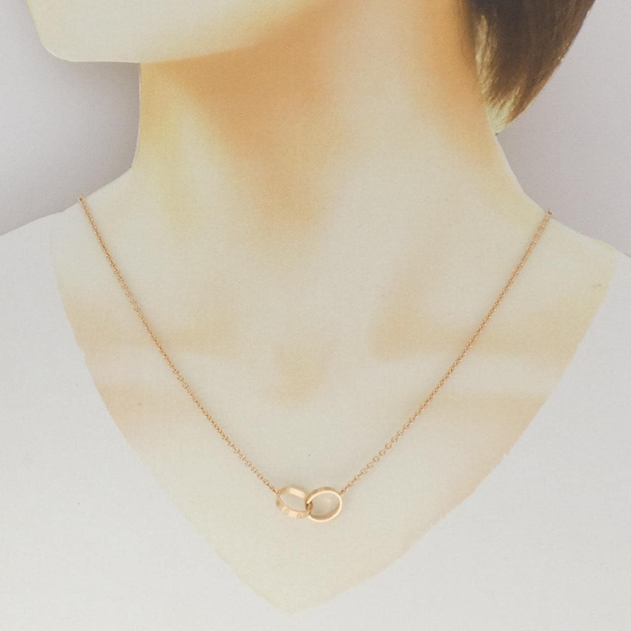 カルティエ ベビーラブ ネックレス