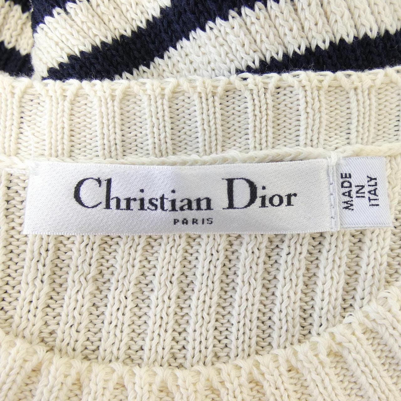 クリスチャンディオール CHRISTIAN DIOR DIOR MARINIERE　DIORIVIERA 244S10AM730 ニット