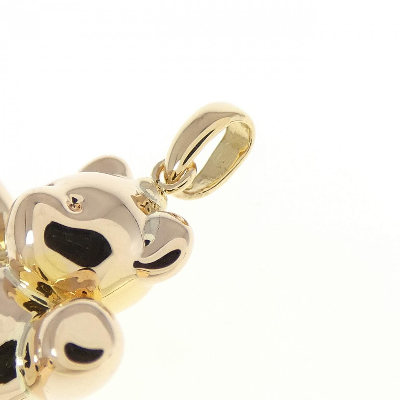 K18YG bear pendant