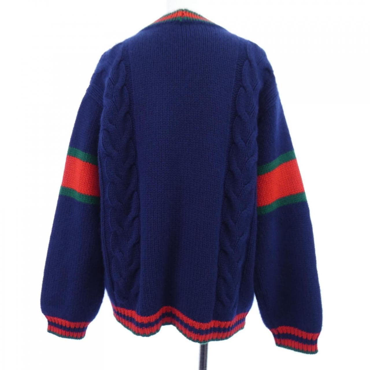 グッチ GUCCI オーバーサイズケーブルニットカーディガン 497037-X1561 カーディガン