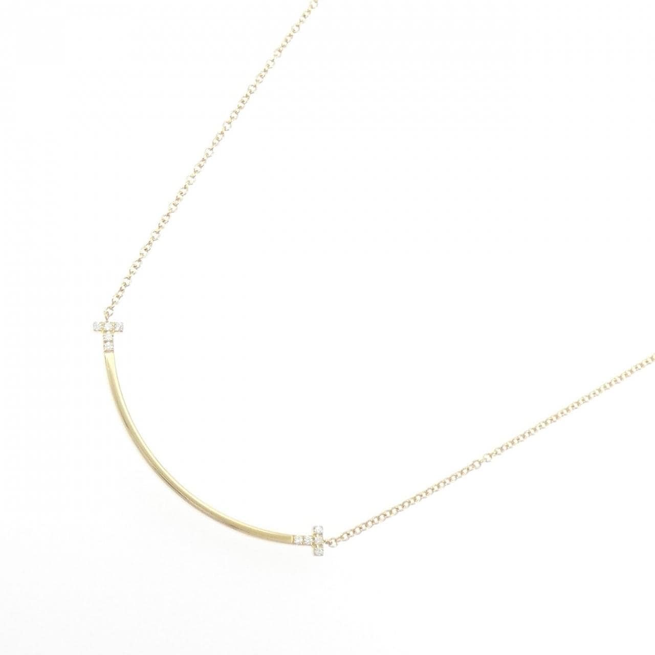 ティファニー Tスマイル スモール ネックレス