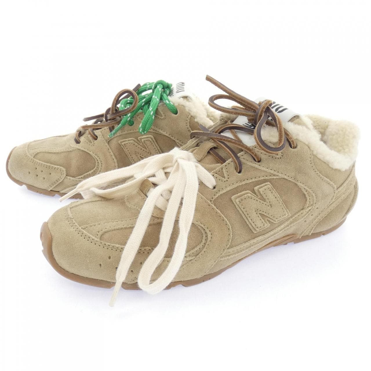 ミュウミュウ MIU MIU NEW　BALANCE　530 5E165E スニーカー
