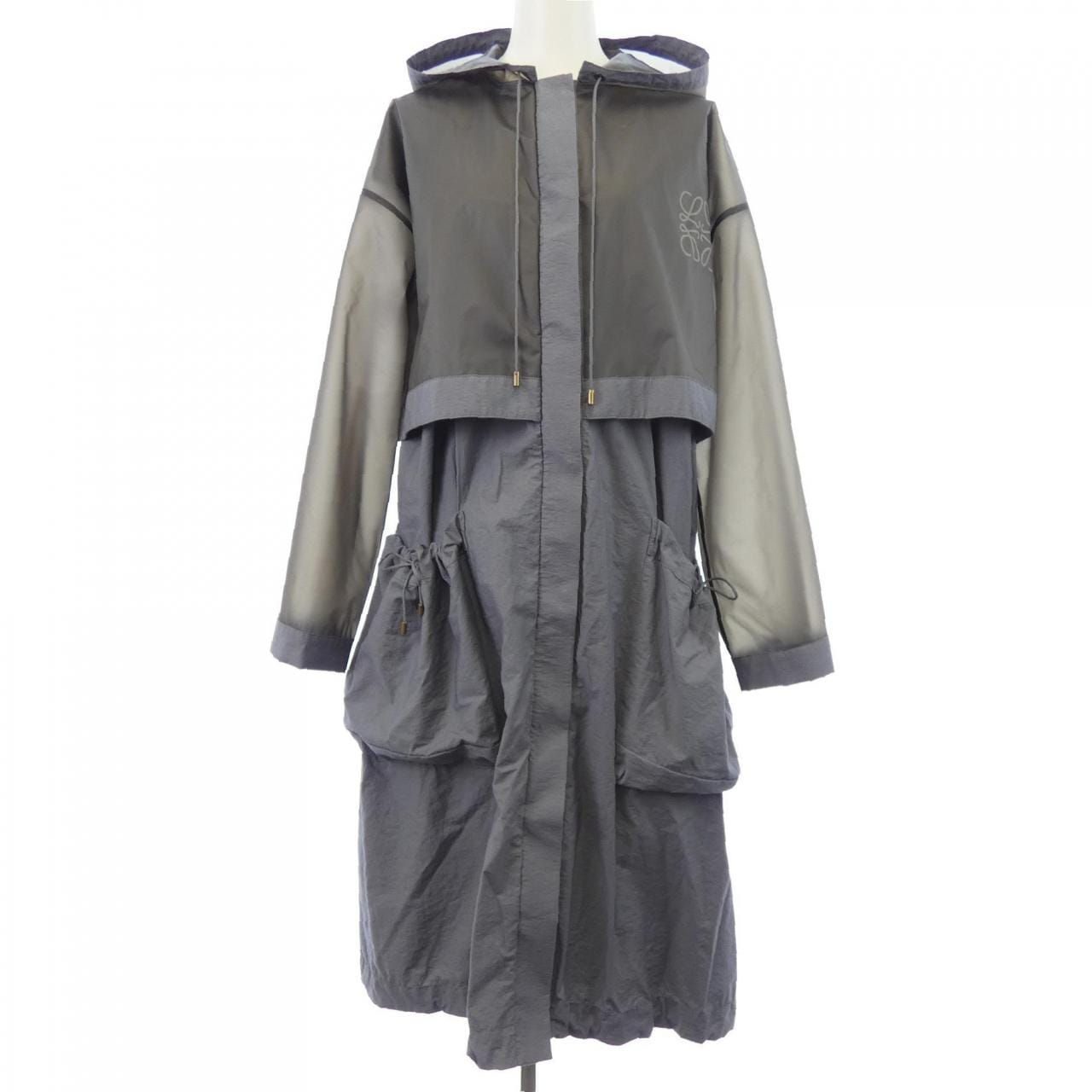 ロエベ LOEWE LONG HOODED アナグラム ANAGRAM S540Y02X48 コート