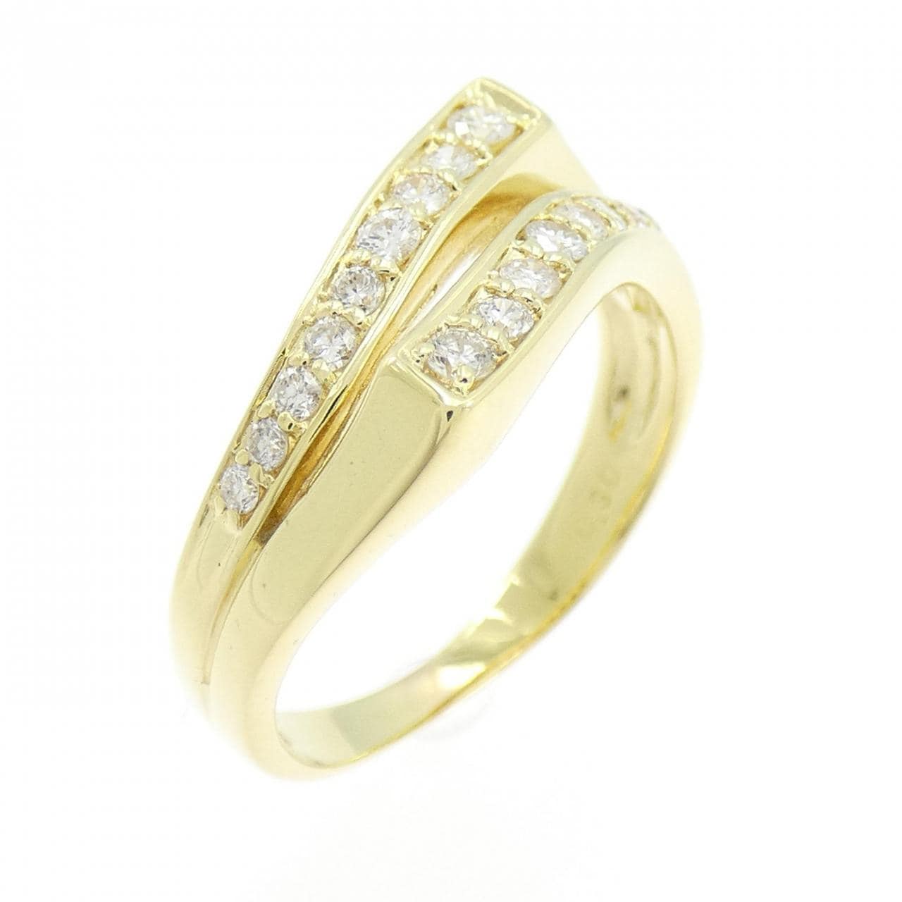 K18YG ダイヤモンド リング 0.30CT