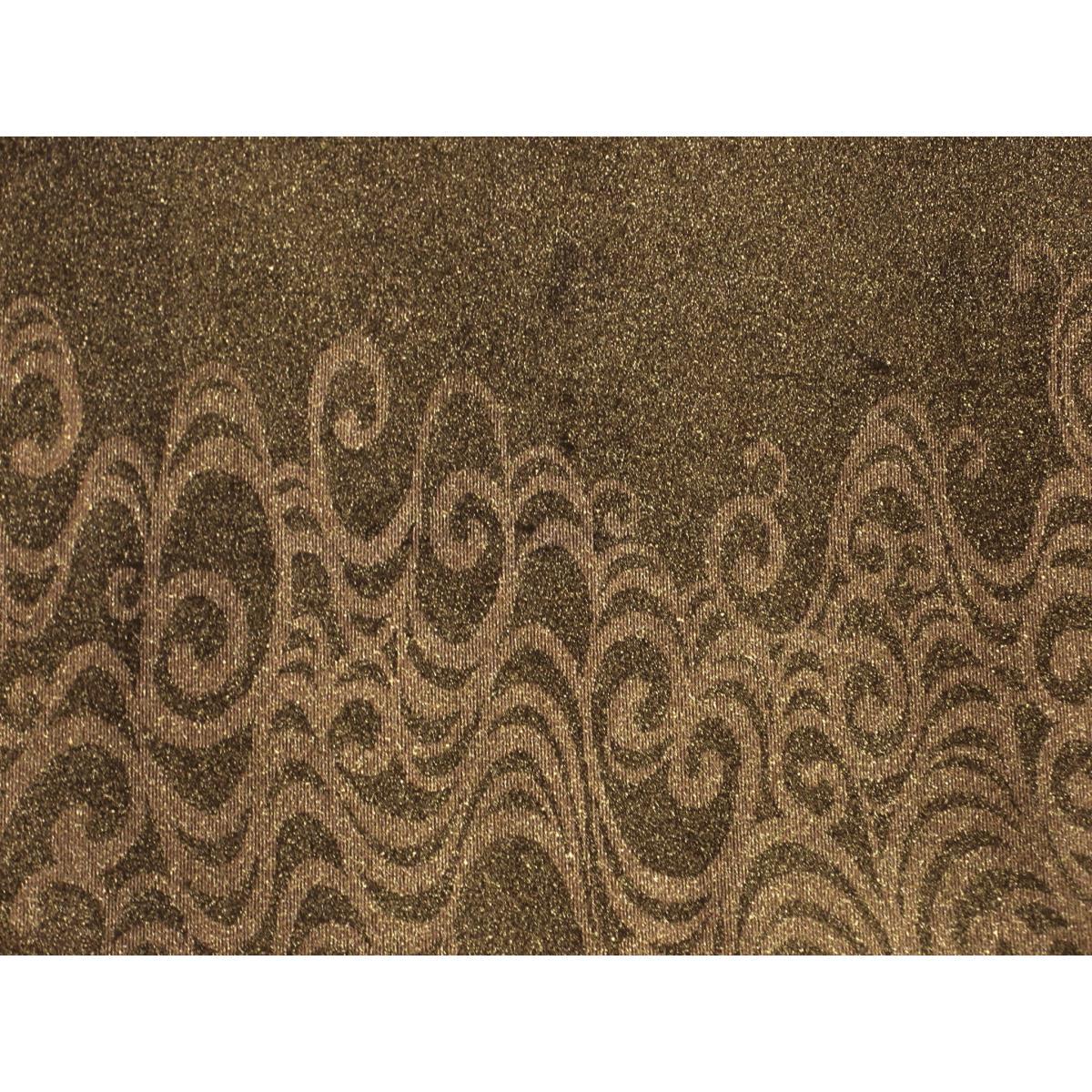 袋帯　染帯　刺繍入り　金彩加工