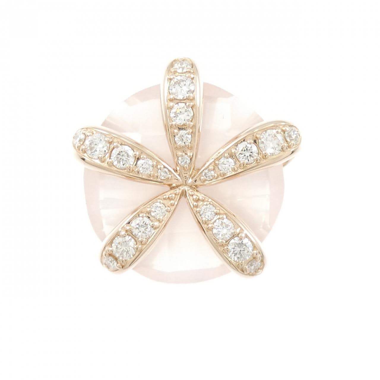 ヴェレッタ オッターヴァ ローズクオーツ リング