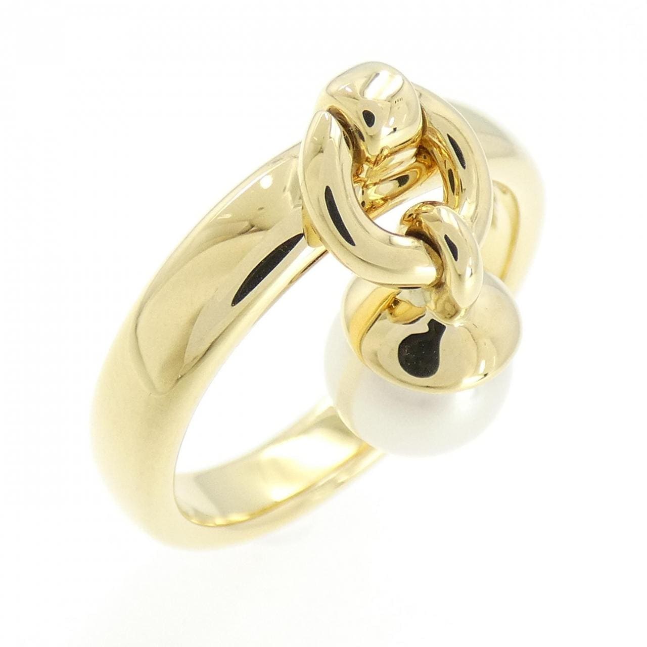 TIFFANY Akoya pearl ring 6.7mm