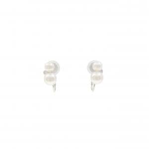 K18WG/K14WG アコヤパール イヤリング